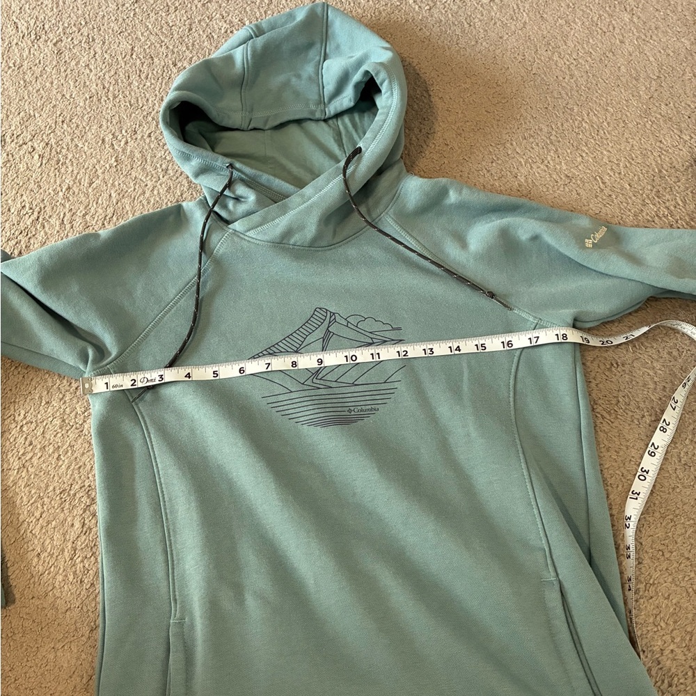 Columbia Soft Blue Hoodie Jacket Women’s XS - Picture 9 of 10
